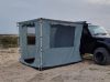 Offroad Oldalfalas sátor 2 × 2,5 m napellenzőhöz – teljesen zárható, PVC padlóval