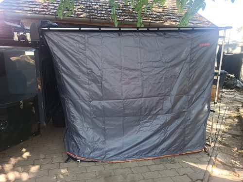Offroad Oldalfalas sátor 2 × 2,5 m napellenzőhöz – teljesen zárható, PVC padlóval