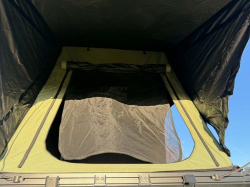 Offroad alumínium tetősátor növelt lakóterű
