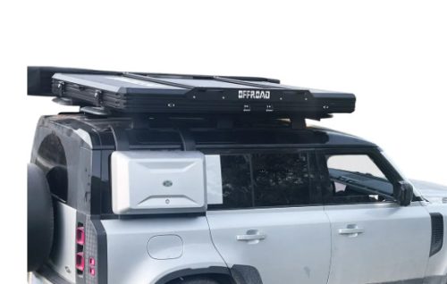 Offroad alumínium tetősátor párhuzamosan nyíló
