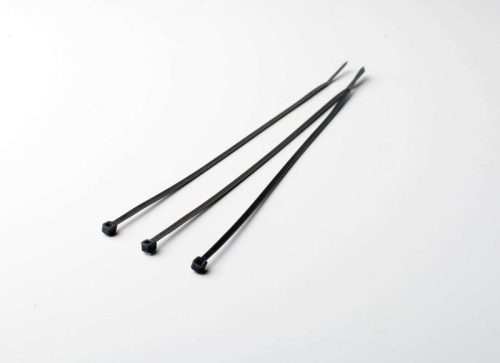 Kábelkötözők 2,5 mm x 200 mm szürke (100 db)