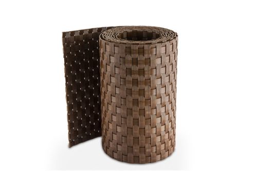 Rattan Kerítésszalag panelekhez 19/255 cm barna RD 01