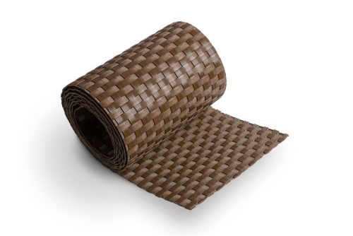 Rattan Kerítésszalag panelekhez 19/255 cm barna RD 01