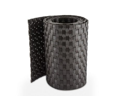 Rattan Kerítésszalag panelekhez 19/255 cm sötétbarna RD 02