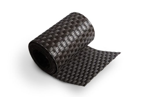 Rattan Kerítésszalag panelekhez 19/255 cm sötétbarna RD 02