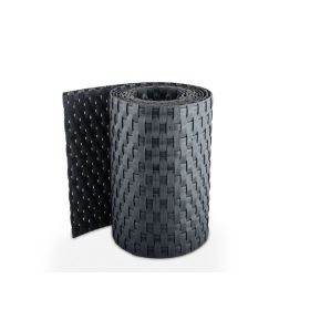 Rattan Kerítésszalag panelekhez 19/255 cm acél RD03