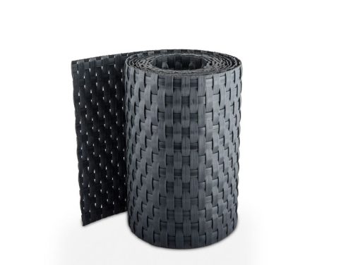 Rattan Kerítésszalag panelekhez 19/255 cm acél RD03