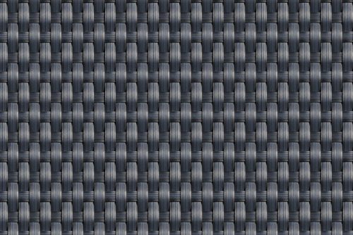 Rattan Kerítésszalag panelekhez 19/255 cm acél RD03