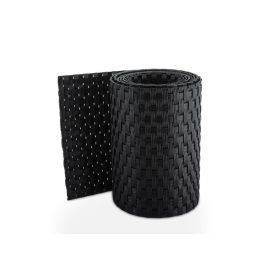 Rattan Kerítésszalag panelekhez 19/255 cm RD04 FEKETE