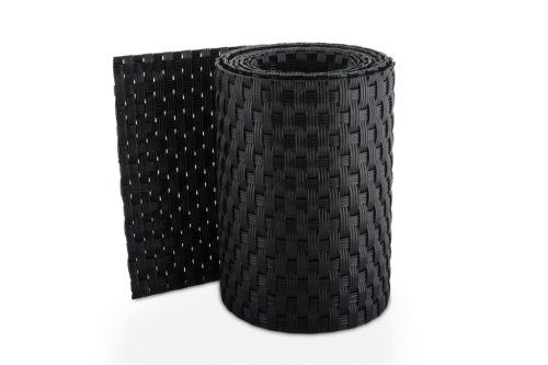 Rattan Kerítésszalag panelekhez 19/255 cm RD04 FEKETE