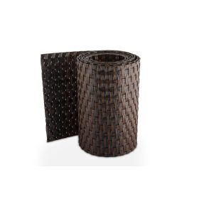 Rattan Kerítésszalag panelekhez 19/255 cm mix barna RD06
