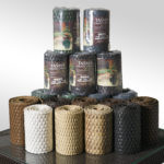 Rattan Kerítésszalag panelekhez 19/255 cm mix barna RD06