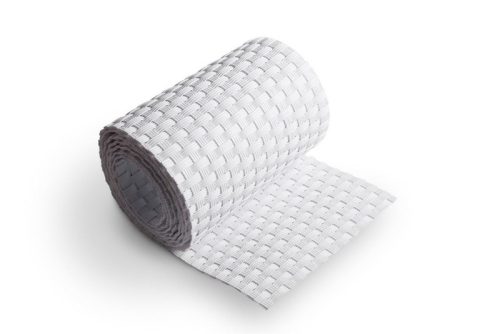 Rattan Kerítésszalag panelekhez 19/255 cm fehér RD 07