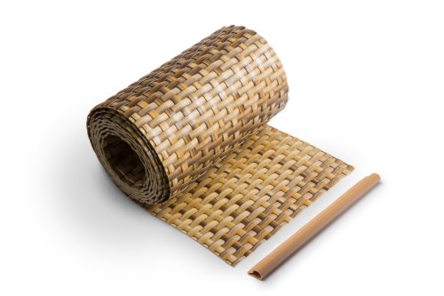 Rattan Kerítésszalag panelekhez 19/255 cm szalma RD08