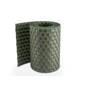 Rattan Kerítésszalag panelekhez 19/255 cm zöld RD12