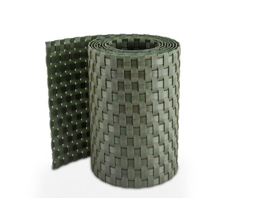 Rattan Kerítésszalag panelekhez 19/255 cm zöld RD12