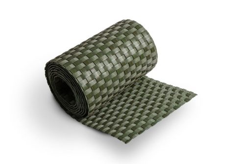 Rattan Kerítésszalag panelekhez 19/255 cm zöld RD12