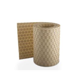   Rattan Kerítésszalag panelekhez 19/255 cm, krémszínű RD18