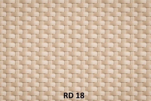 Rattan Kerítésszalag panelekhez 19/255 cm, krémszínű RD18