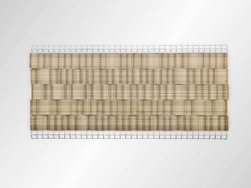 Rattan Kerítésszalag panelekhez 19/255 cm, krémszínű RD18