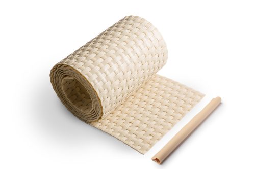 Rattan Kerítésszalag panelekhez 19/255 cm, krémszínű RD18