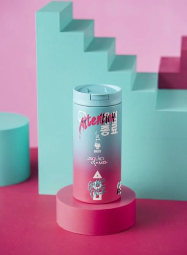 Bialetti Squid Game utazó bögre, 360 ml