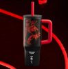 Bialetti Stranger Things - füles tumbler szívószállal 900ml