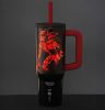 Bialetti Stranger Things - füles tumbler szívószállal 900ml