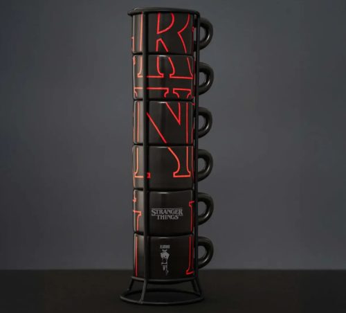 Bialetti Stranger Things - csésze szett állványban