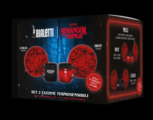 Bialetti Stranger Things - csésze és csészealj szett 2db