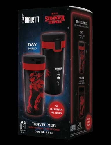 Bialetti Stranger Things - utazó bögre 380ml