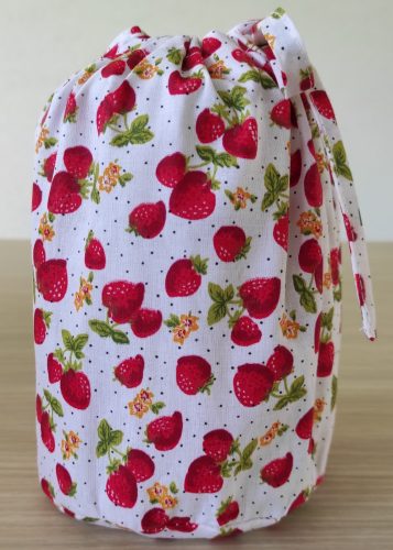 Termosz pamutvászon huzat  470 ml étel termoszhoz