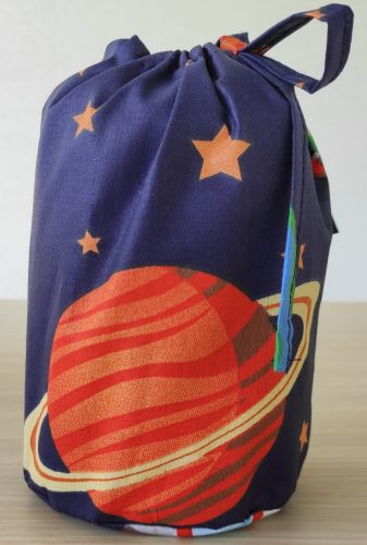 Termosz pamutvászon huzat  470 ml étel termoszhoz