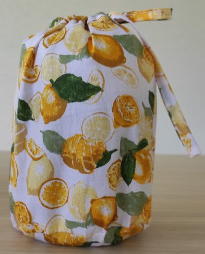 Termosz pamutvászon huzat  470 ml étel termoszhoz