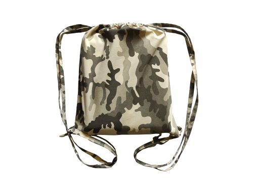 Terepmintás ágyneműhuzat hátizsákkal 140x200 cm 60x70 cm