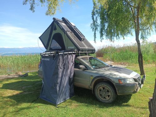 Offroad alumínium tetősátor 