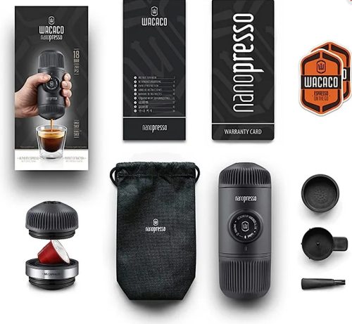 Wacaco Nanopresso hordozható kávéfőző + NS adapter