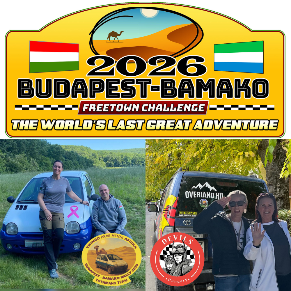 Két csapat, két jármű, egy cél: Bamako 2026!